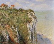Claude Monet Cliffs near Dieppe Sweden oil painting artist
